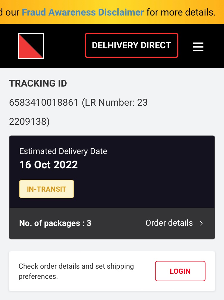 AnubhavaMittal's tweet photo. The worst courier company I have experienced in 11 years of my entrepreneurship!! More than 3 weeks and my consignment has still not reached the client! It's showing it's in Hyderabad since more than a week and not getting delivered! @delhivery @help_delhivery https://t.co/u8x0cCoTep