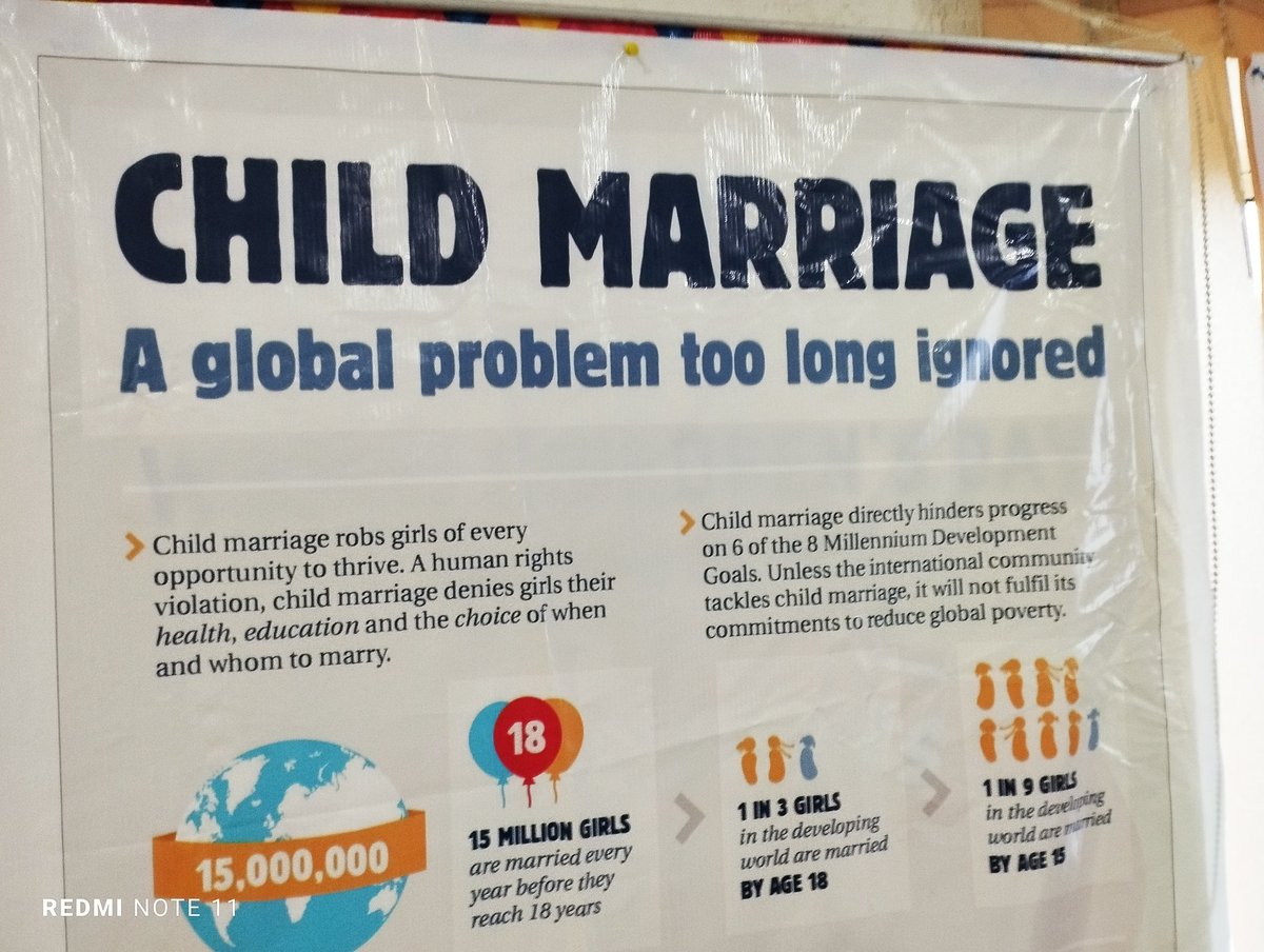 AnishaRunthla's tweet photo. Child marriage is never baneficial for society from any perspective. #stopchildmarriage 
#CommunityRadio4Change
@UNICEFIndia 
@ShahAnsariLive @niyazlive @NiharPanda86 @bndurga @YoungIndiaIN https://t.co/cjHgt6mKjx