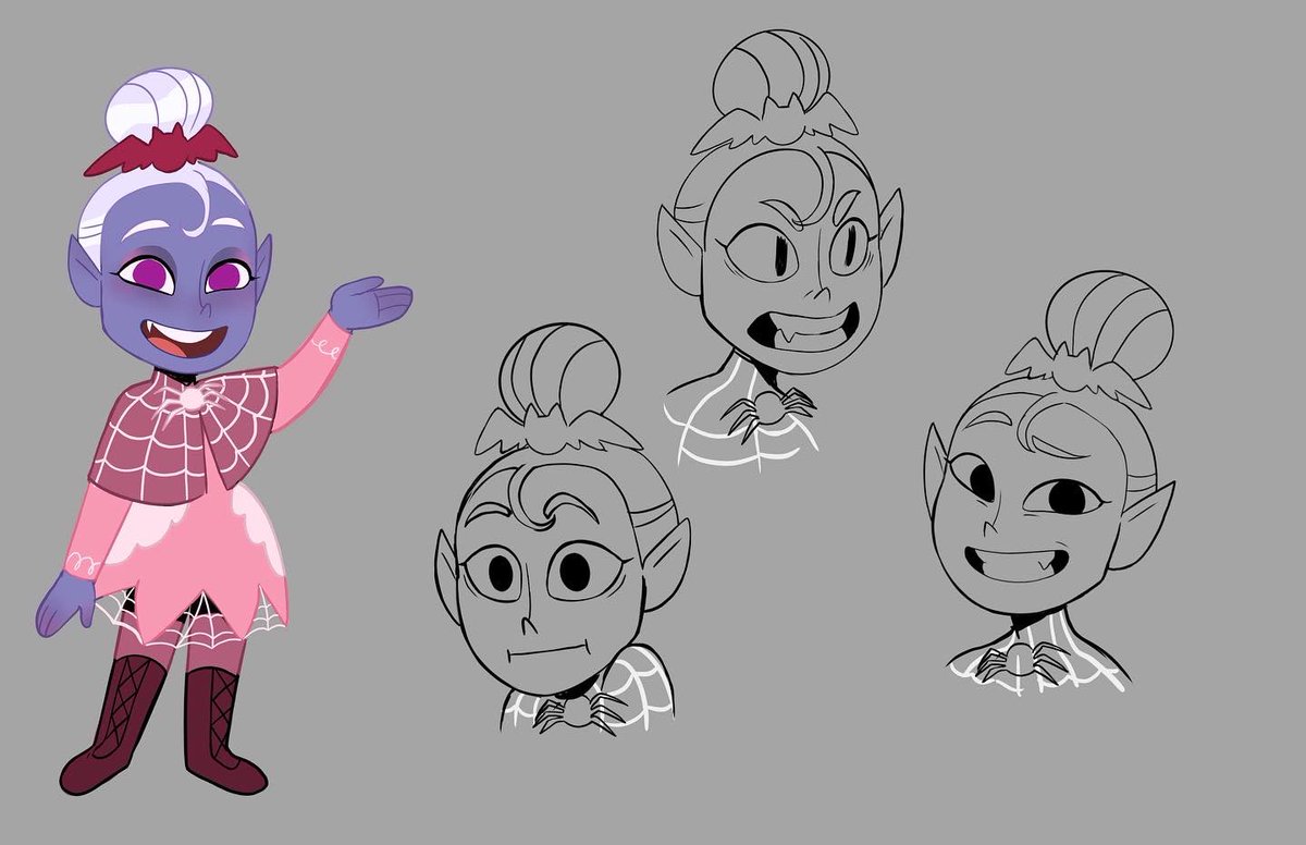 Ashleycherry93's tweet photo. Tried to make my characters into the Ghost and Molly McGee 🙂 #art #illustration #drawing #procreate #digitalart #ipadpro #artist #sketch #pencil #artsy #disney #expressionsheet #characterlineup  #oc #anime #followme #conceptart #animation #storyboard https://t.co/h87nkwn0nT
