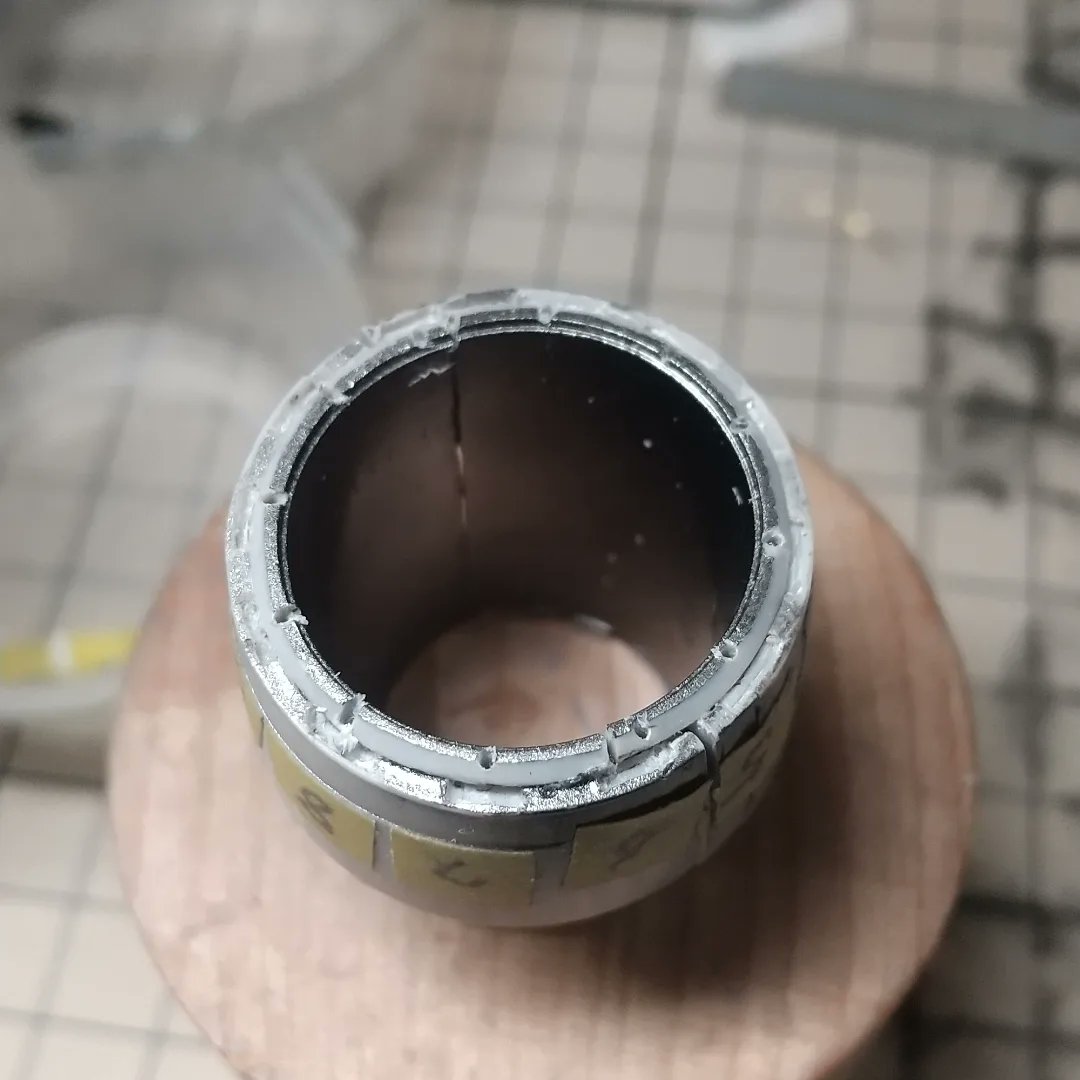 t_s_3838's tweet photo. アイリス板塗りました。次は内側の隙間を埋める板の加工ですが、ちょっと面倒かな😫
#ipms #ipmsjapan #ハセガワ #hasegawa #航空自衛隊 #jasdf https://t.co/otFR9jQuDy