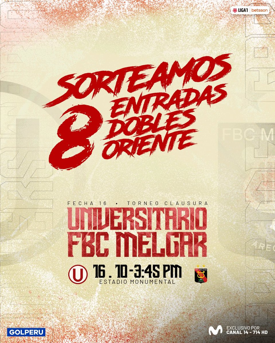 GOLPERU tweet media