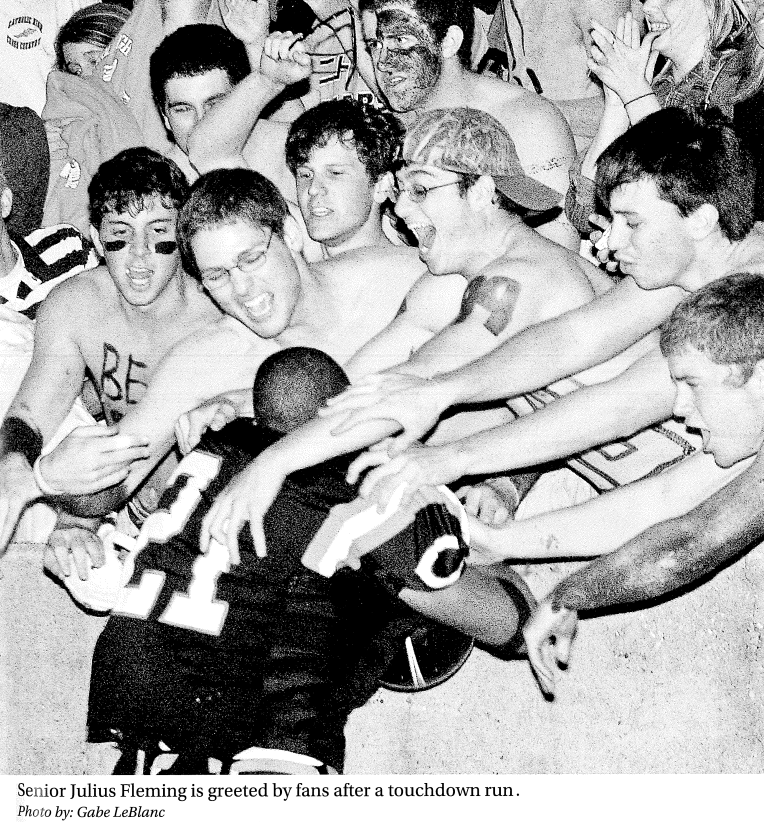 CHSBRAthletics's tweet photo. On This Day in 2005, Thomas Broussard intercepted a pass with 4:07 left to help Catholic preserve a 17-14 victory over Sulphur in the 5A quarterfinals. Julius Fleming ran for 78 yards and a touchdown on 10 carries. The defense caused four turnovers as CHS ran its record to 12-0. https://t.co/Eyoyvgfdpo