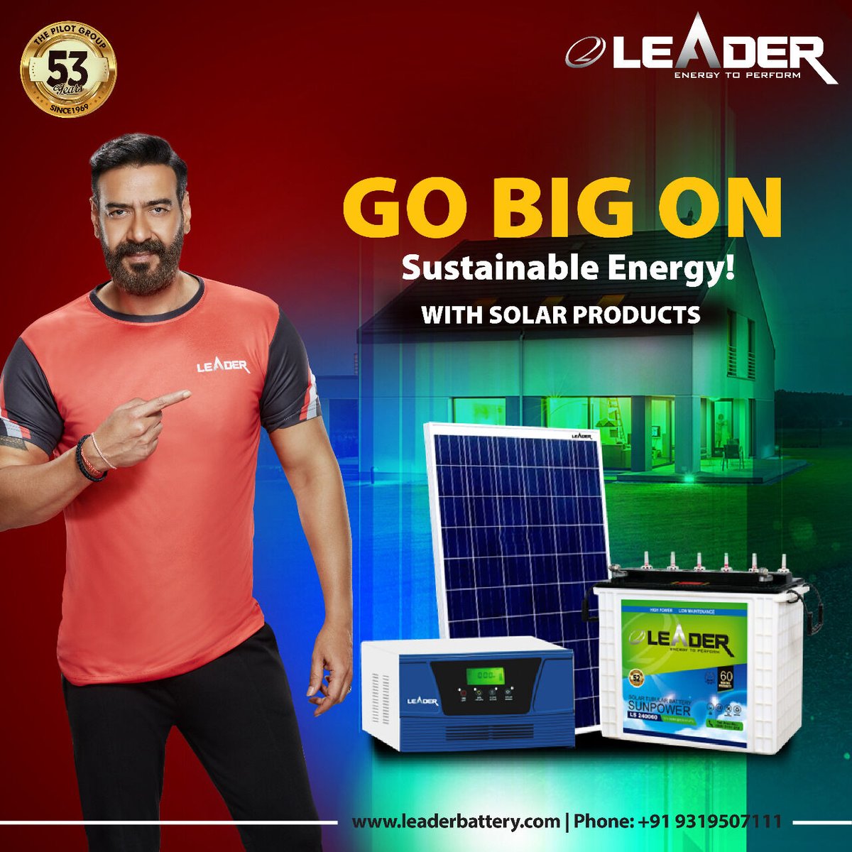 LeaderBatteries's tweet photo. Go big on sustainable energy with leader solar products!!
#solar #solarproducts #solarbattery #solarenergy #happycustomer #solarPCU #solarpanel #LeaderSolar #LeaderBattery https://t.co/j4hXtoh2Ps