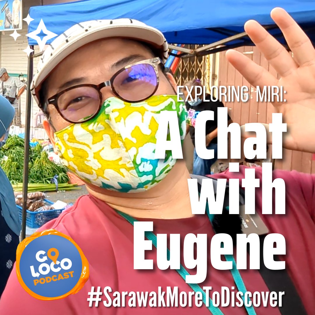 adlelu80's tweet photo. Time for a #GoLocoPodcast video! I had a quick chat with #LocalGuides Eugene from Penang as we strolled around the Sunday market in #Miri! Find out what his thoughts are on Miri & what keeps him busy in the LG program!
https://t.co/YsL14S9tgl
#letsguide #sarawakmoretodiscover https://t.co/EnFl8h9FBb