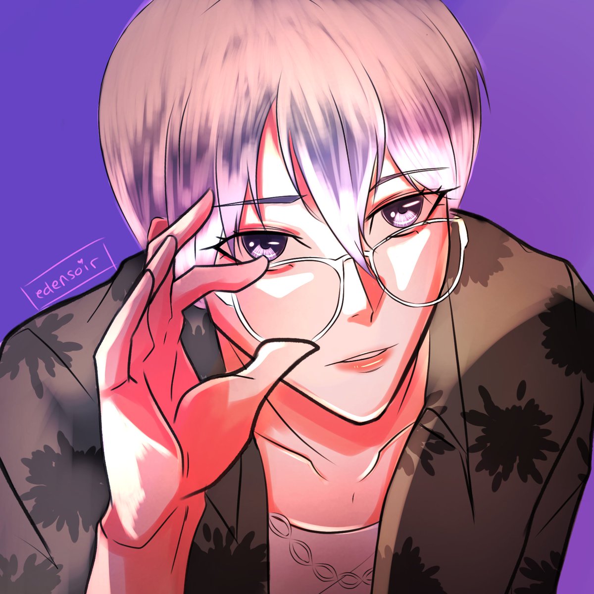 kalrein's tweet photo. No words can help conveys how much i love you 💜 #Exarts https://t.co/uI7kGCqytW