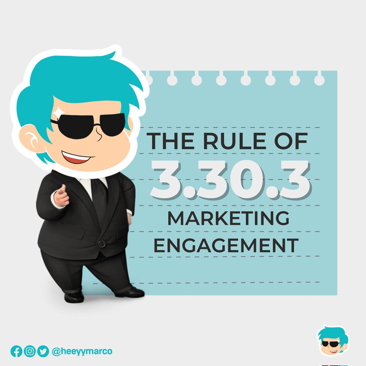 heeyymarco's tweet image. Have you heard of the 𝟑:𝟑𝟎:𝟑 𝐫𝐮𝐥𝐞 before?

Whether you're writing an article, an academic essay, or a caption of your posts, you always need an attention-grabber introduction.

#HeyMarco
#MarContent
#SocMedMarketingStrats