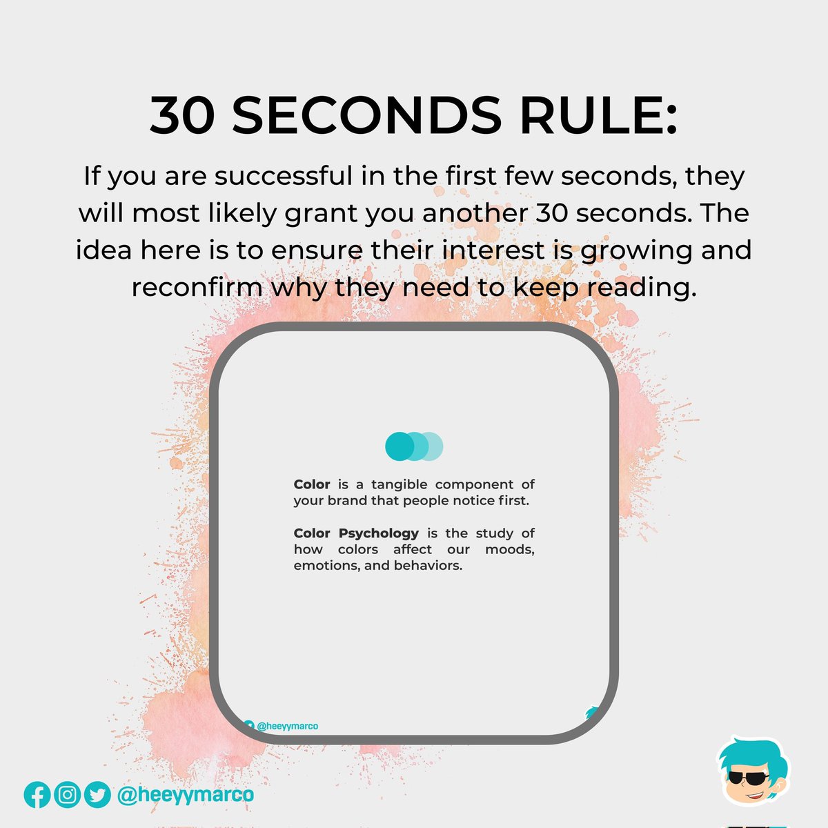 heeyymarco's tweet image. To make your lives easier, you only have to remember the 𝟑:𝟑𝟎:𝟑 𝐫𝐮𝐥𝐞.Let's delve a little deeper into this rule and how you may use these principles when creating your content.

#HeyMarco
#MarContent
#SocMedMarketingStrats