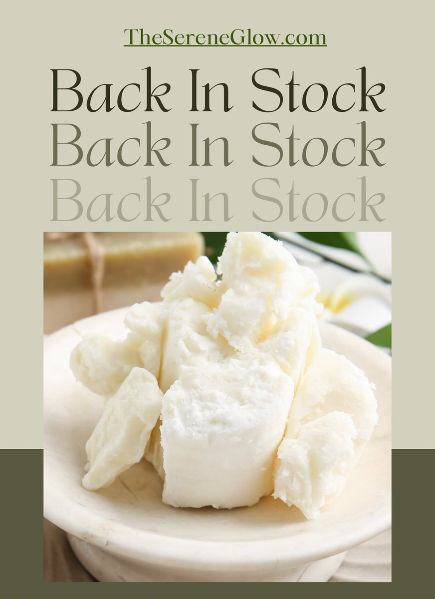 SereneGloButter's tweet photo. Your favorite whipped body butter is back in stock. 💚💚💚💚💚 https://t.co/a7YiZTNxyt Happy shopping babes!!! ✨ https://t.co/LCphh4ltPd