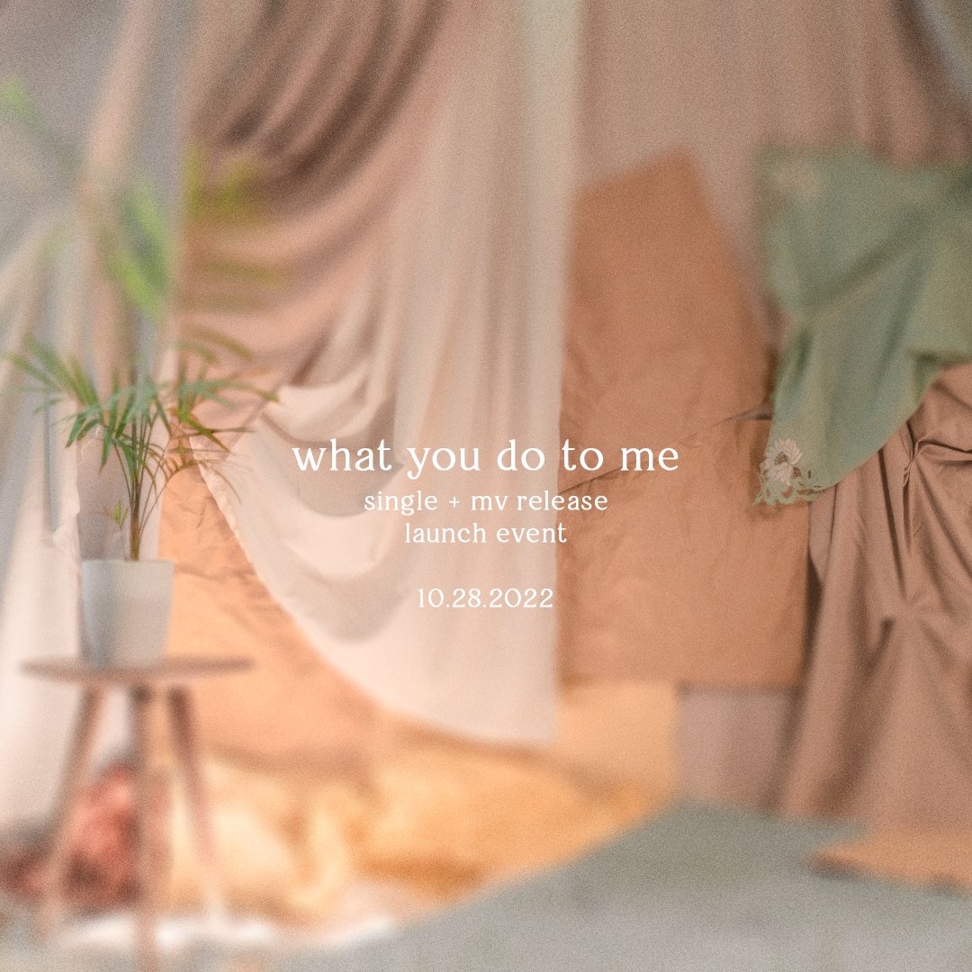 StefAranas's tweet photo. for the first time in a looong while, i’ll be holding an intimate gig to celebrate the release day of my new single, What You Do To Me on the 28th. see you there, babe! 💕

"WHAT YOU DO TO ME"
SINGLE + MV LAUNCH
2022.10.28 FRI 9PM
VENUE TBA

pre-save: 
https://t.co/l5wdj6N96m https://t.co/sfcJX6J8DK