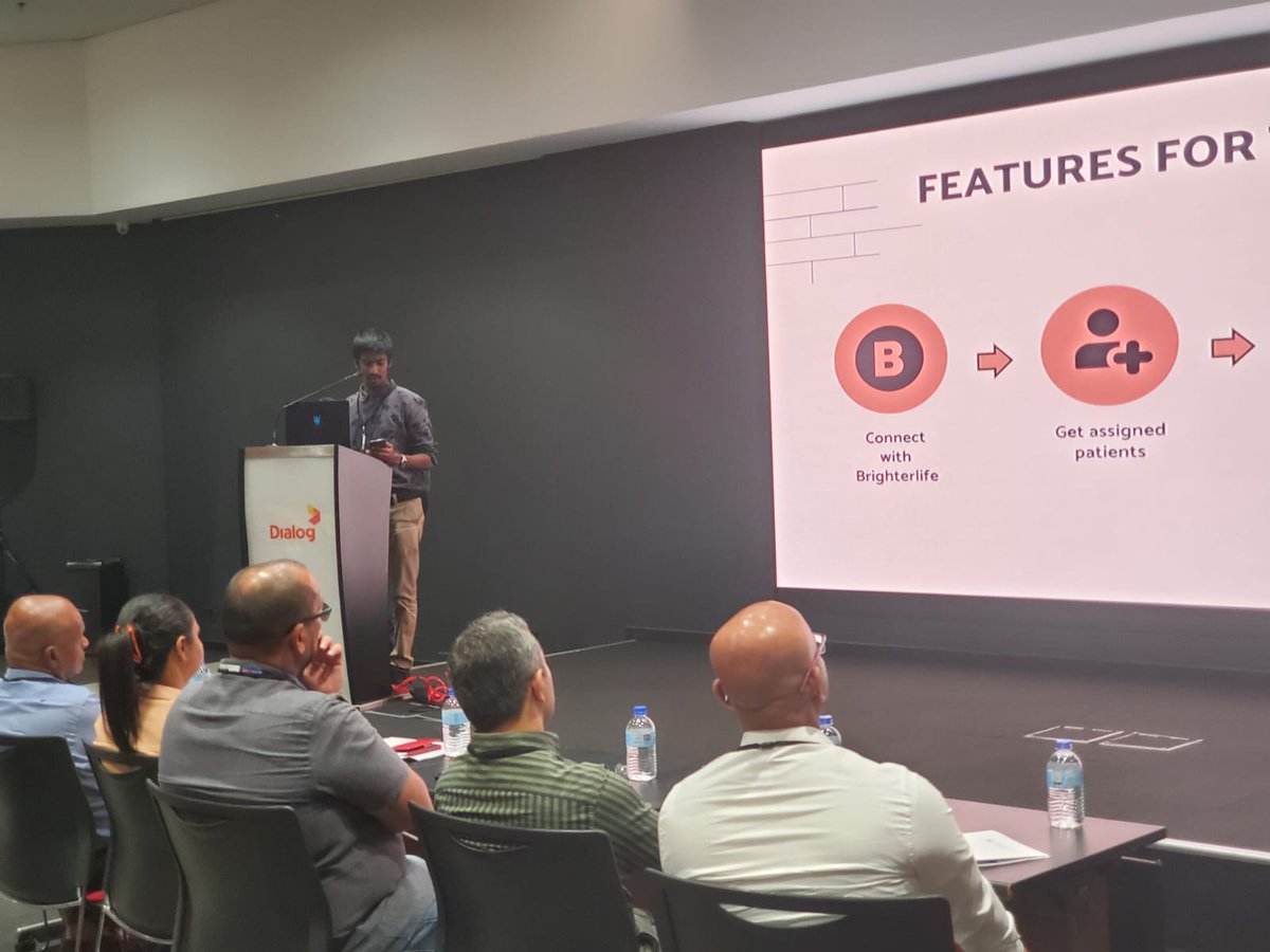 hSenidMobile's tweet photo. #Team404 are making it tough for the judges to decide.
For more details:
https://t.co/wwq0JT06QS
#TADHack2022 #SriLanka #hSenidmobile #ideamart https://t.co/ELjknd0KAM