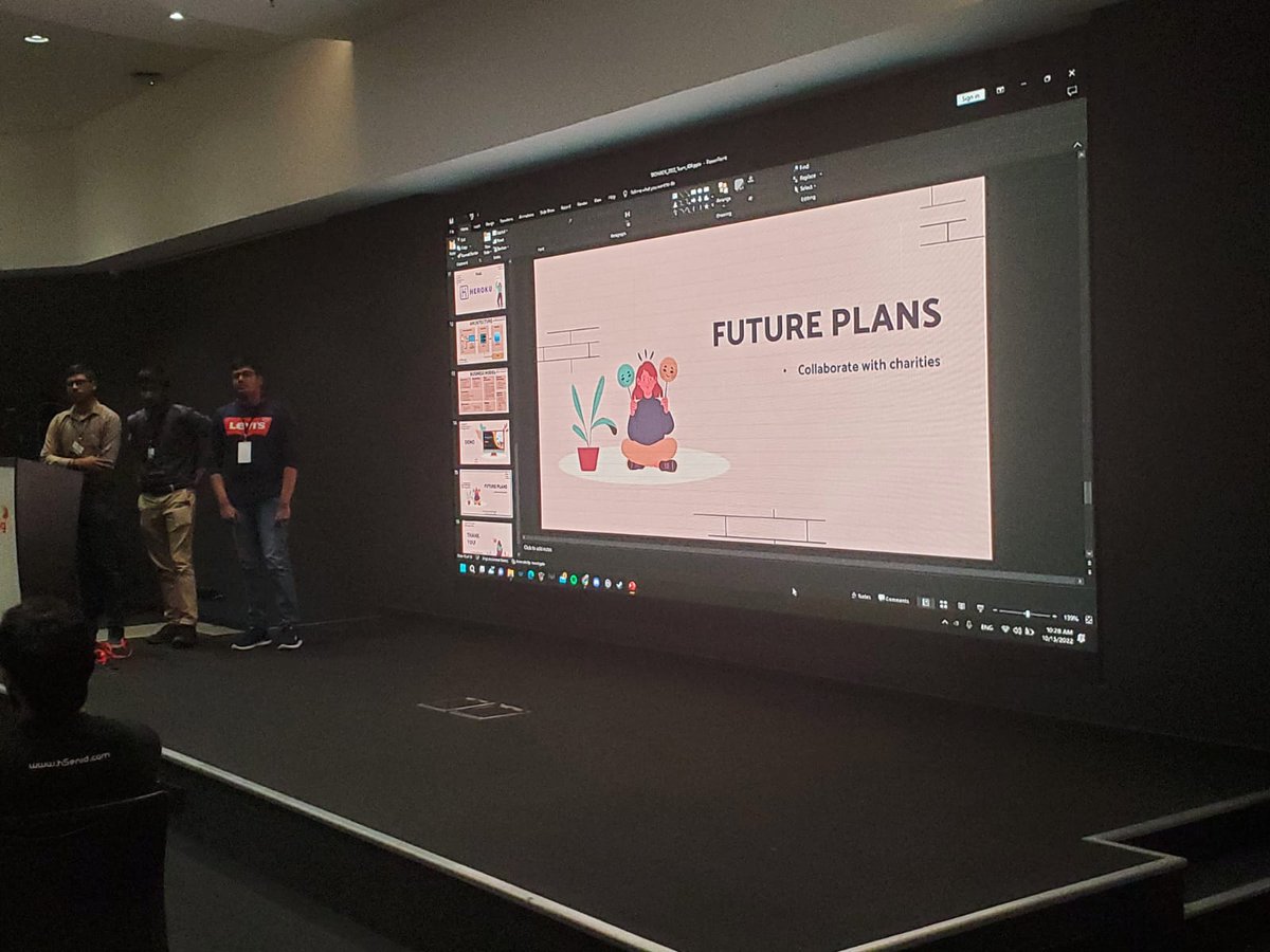 hSenidMobile's tweet photo. #Team404 are making it tough for the judges to decide.
For more details:
https://t.co/wwq0JT06QS
#TADHack2022 #SriLanka #hSenidmobile #ideamart https://t.co/ELjknd0KAM