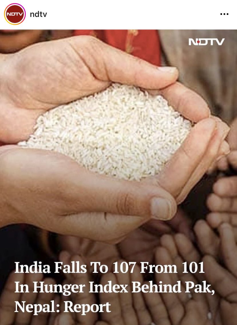 VidushiBajpai04's tweet image. अगर भूखा रहेगा इंडिया तो कैसे आगे बढ़ेगा इंडिया ?

This is how we will become #Vishvguru 

#WorldHungerIndex