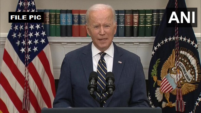 ANI's tweet photo. "What I think is maybe one of the most dangerous nations in the world, Pakistan. Nuclear weapons without any cohesion", said US President Joe Biden at Democratic Congressional Campaign Committee Reception https://t.co/cshFV5GVHY