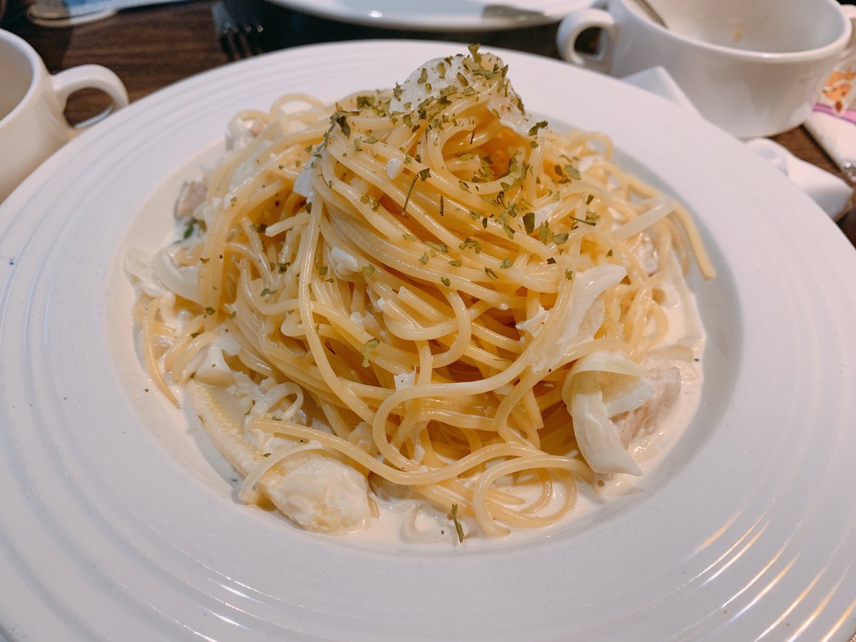 chitose_m16's tweet photo. パスタ屋さん🍝

チーズトッピングよく分かってなかったからまた来週ここ来る💪 https://t.co/CwcQSdE7Ug