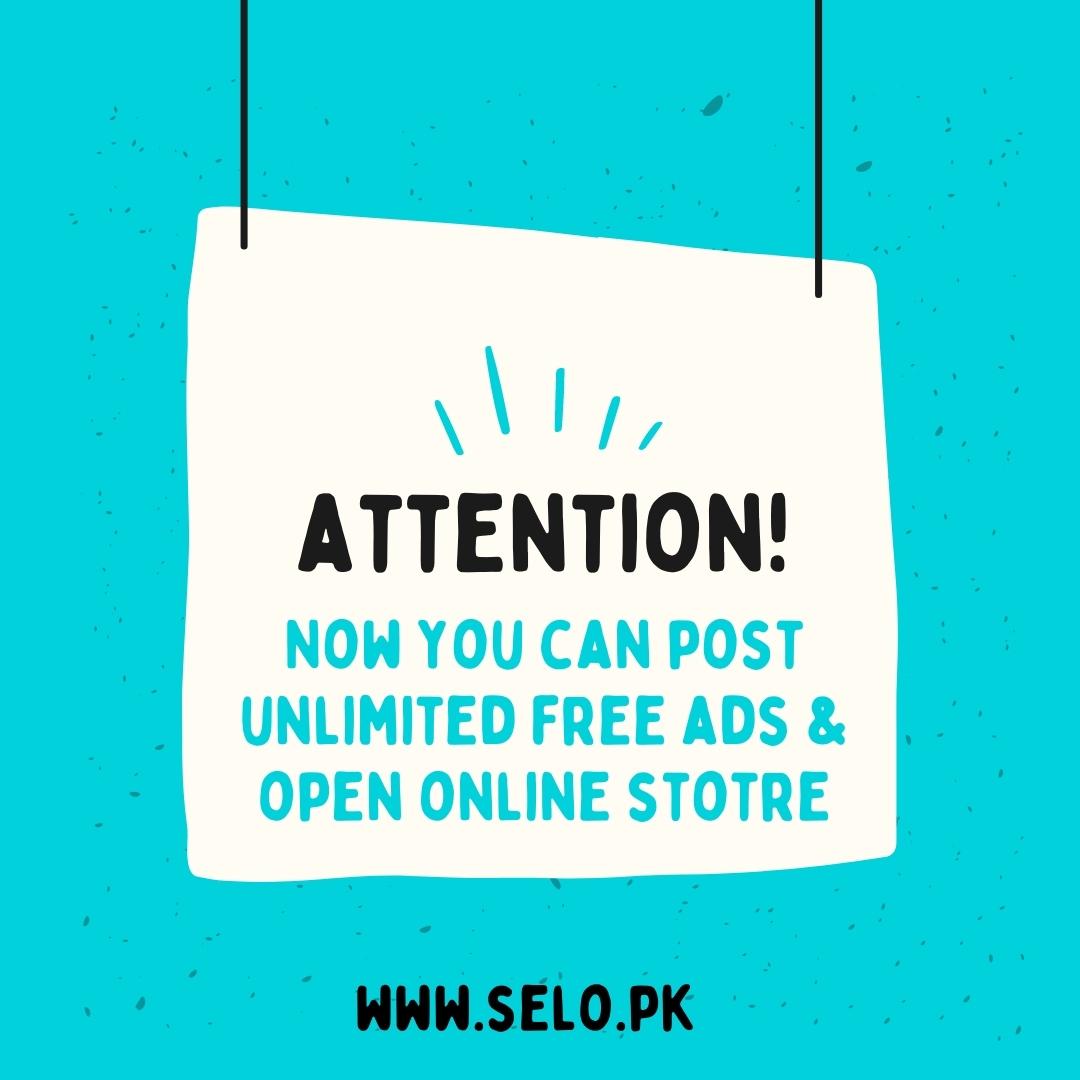 Now you can post unlimited free ads to sell your new & old products and open a free online store without any cost. selo.pk
#ads #freeads #classifieds #classifiedads #freemarketplace #advertising #freeadvertising #marketing #digitalmarketing #jobs #postjobs