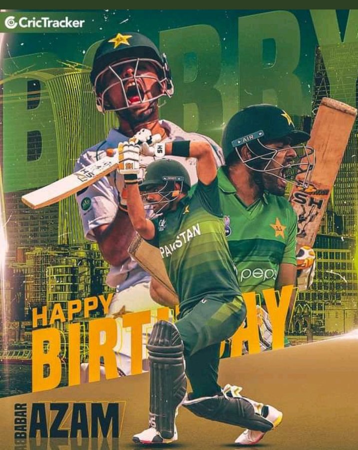 harry_kamboh7's tweet photo. Happiest birthday to the man who changed the whole culture of Pakistan cricket. 🇵🇰🫡
#HappyBirthdayBabarAzam The 👑
#GOAT𓃵 #BaberAzam 
#Boss https://t.co/SUH6cqtgN5