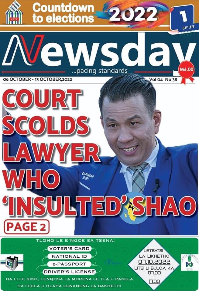 I have helplessly watched as <a href="/LsNewsday/">Newsday Lesotho</a>  fraudulently and persistently steals from me. I am a freelancer photojournalist and make a leaving out of it. But as 4 <a href="/LavidaAff/">LERATO MATHEKA🇱🇸</a> and her team, think my photographs are for FREE and use them as they please; Sethotho ke lefa la ba bohlale.
