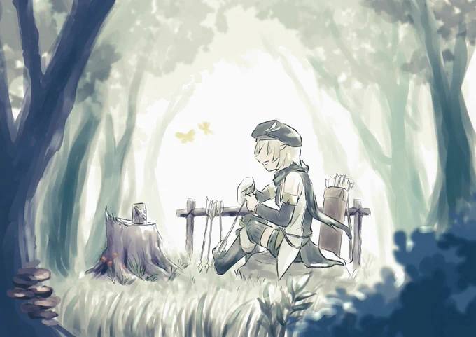 (ちょいと手直ししたいのもあるけど…) #お前の描いたアオイちゃんを見せてくれ 