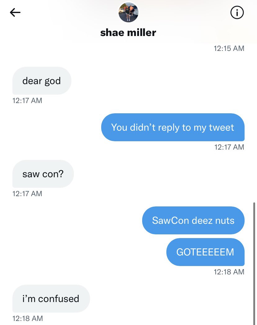 landonlanphear's tweet photo. @shaeshae2600 @BigTucsonDad Documented proof that she fell for it in the DMs. Massive W https://t.co/XboO2g9098