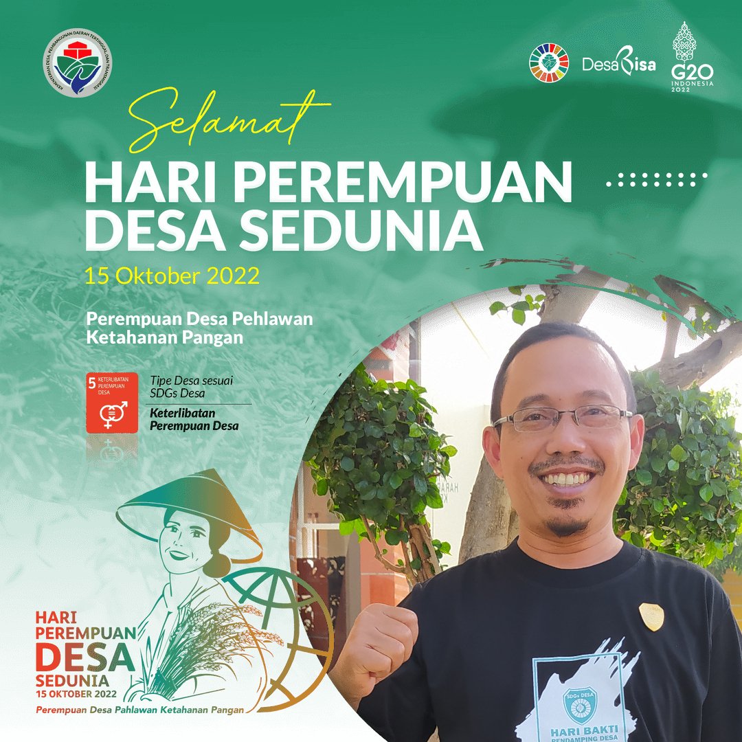 P3mdPati's tweet photo. #PerempuanDesa
#PerempuanDesa
Dari ibu-ibu desa lahir pejuang dan tokoh bangsa. 
@jokowi 
@halimiskandarnu
@Kemendespdtt
@malik_haramain
@imansyukri
@taufikmadjid71
@yusradaridesa 
@azzameldzikrie 
@tppkemendes https://t.co/PpQnxQozNB