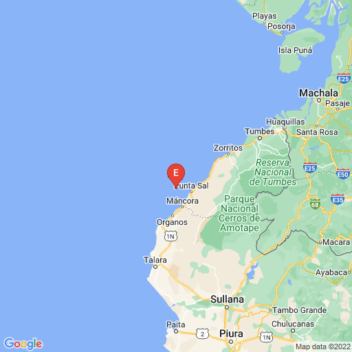 IGecuador's tweet photo. #SISMO ID: igepn2022uetz Revisado 2022-10-15 00:23:06 TL Magnitud:5.0 Profundidad: 15.55 km, a 71.25 km de Talara, Piura,Latitud: -3.9624 Longitud:-81.0951 Sintió este sismo? Repórtelo! en https://t.co/sB7a8I9p7v https://t.co/B1qHmrWpbc