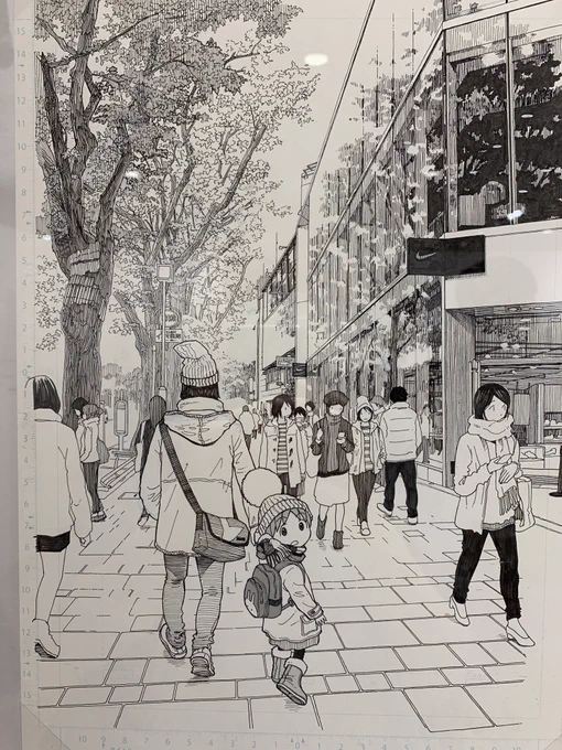 娘によつばと読ませたら大ファンになったので、よつばと原画展行ってきました。凄くテンション上がってた 
