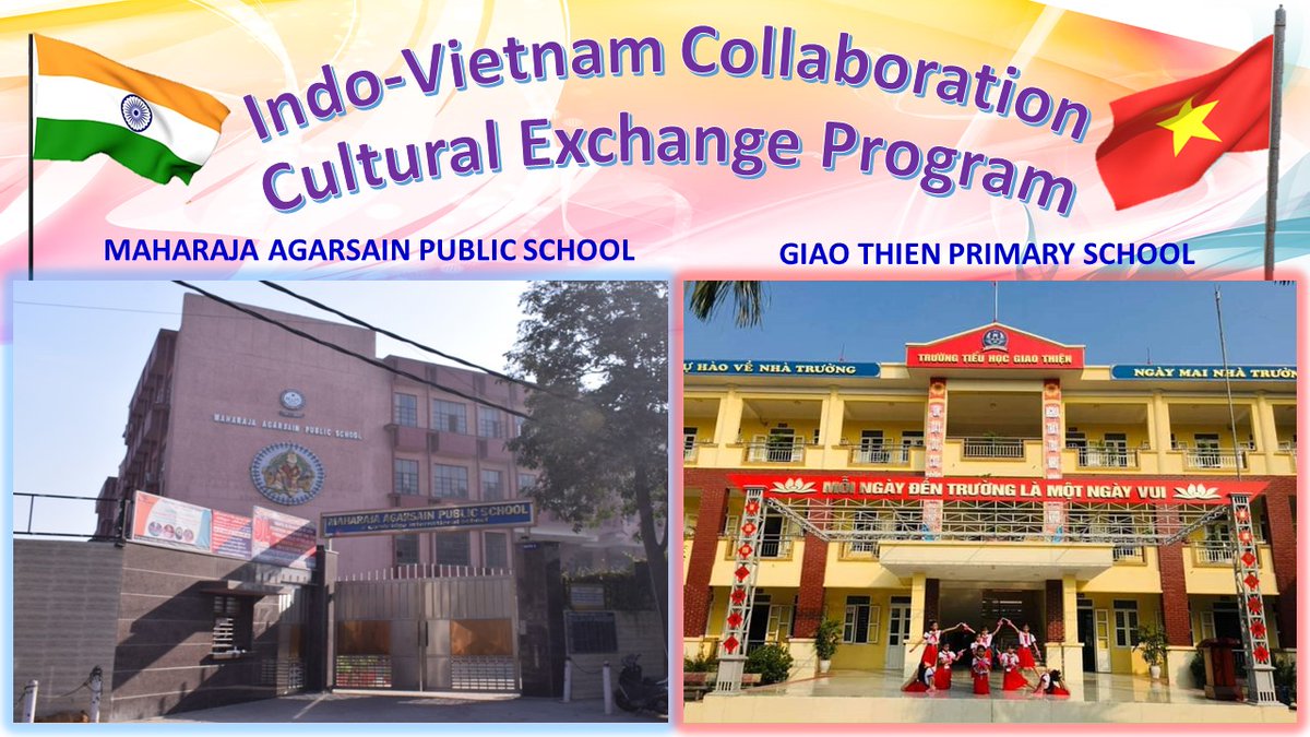 mapsavschool's tweet photo. #MAPSAV & #GiaoThienPrimarySchool #Collaboration #Foundationalwing. It was an enriching experience for the little #agarsainians as they collaborate with Vietnam. Both the schools presented their #culturalprogrammes & #vlogs which opened up avenues for #education beyond boundaries https://t.co/MyLIXg6Z5q