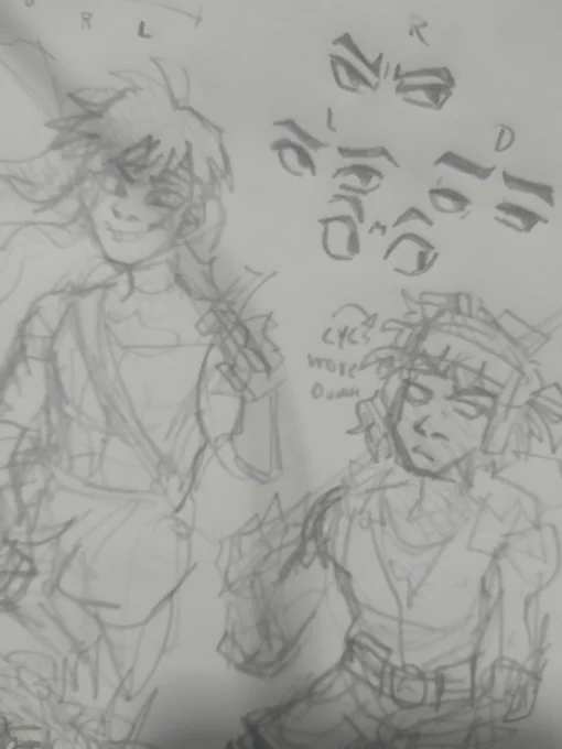 Using a friend's birthday as an excuse to draw humanized turtles. The demons won this round fellas 