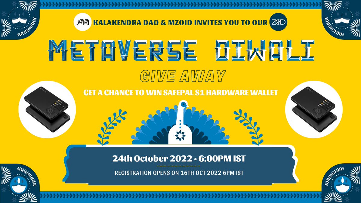 The Metaverse Diwali event is a virtual event that will take place on the <a href="/spatialxr/">❗DO NOT USE❗ Now @Spatial_io 🎉</a>  #Metaverse platform. This event will feature a variety of #digital content and activities. Attendees will be able to participate in a metaverse 101 #workshop, quiz, connections and more.
#Web3