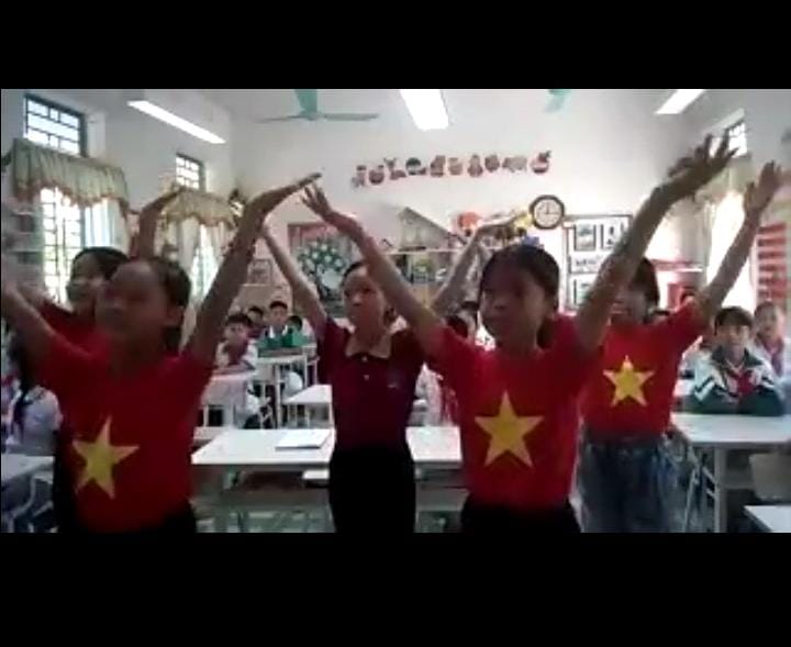 mapsavschool's tweet photo. #MAPSAV & #GiaoThienPrimarySchool #Collaboration #Foundationalwing. It was an enriching experience for the little #agarsainians as they collaborate with Vietnam. Both the schools presented their #culturalprogrammes & #vlogs which opened up avenues for #education beyond boundaries https://t.co/MyLIXg6Z5q