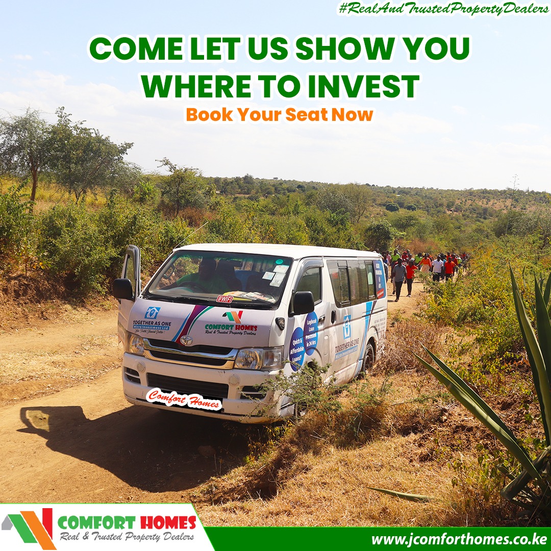 #ComfortHomesDelivers Diaspora Gardens Isinya Robisearch Media @ComfortHomeske invites you to come and invest with them, they have amazing deals and payment modes.