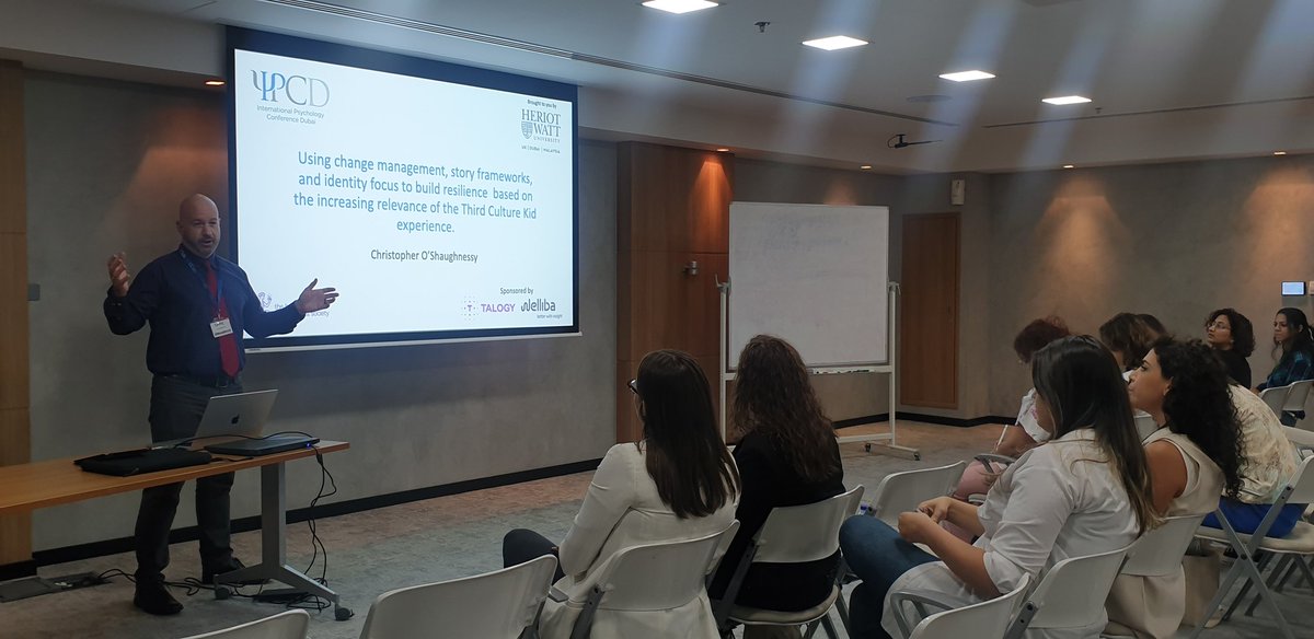 PsychDXB's tweet photo. Looking forward to know more about building #resilience with 3rd #culture #kid with @christopher O'Shaughnessy https://t.co/ZvhRFYz4Bf