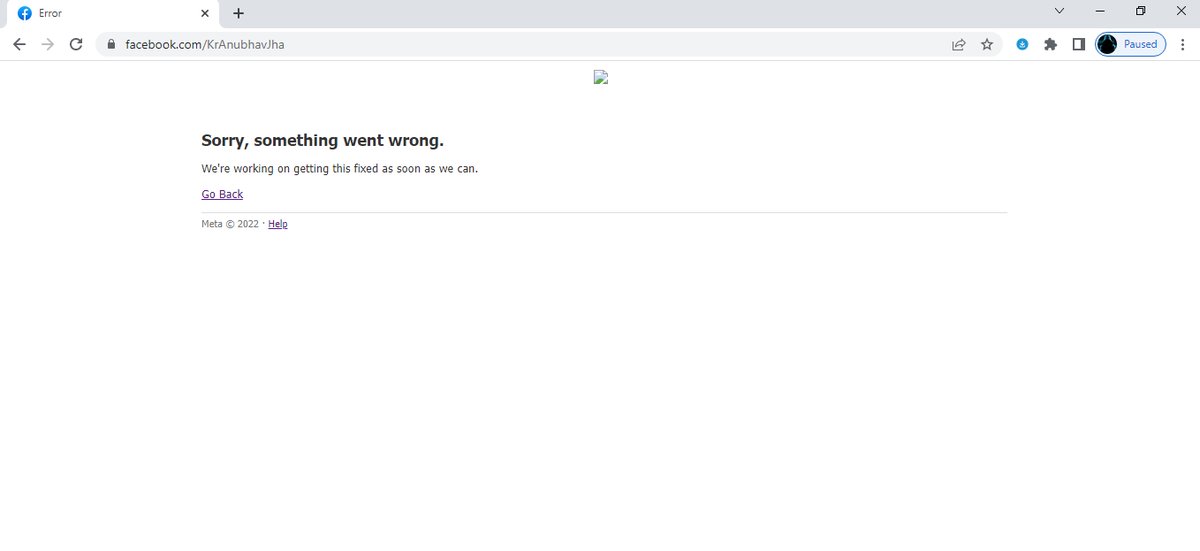 KrAnubhavJha's tweet image. . @Facebook @Meta @FacebookWatch @FacebookIndia @MetaIndia 
 #FacebookWeb #Down #FacebookDown #FacebookWebDown