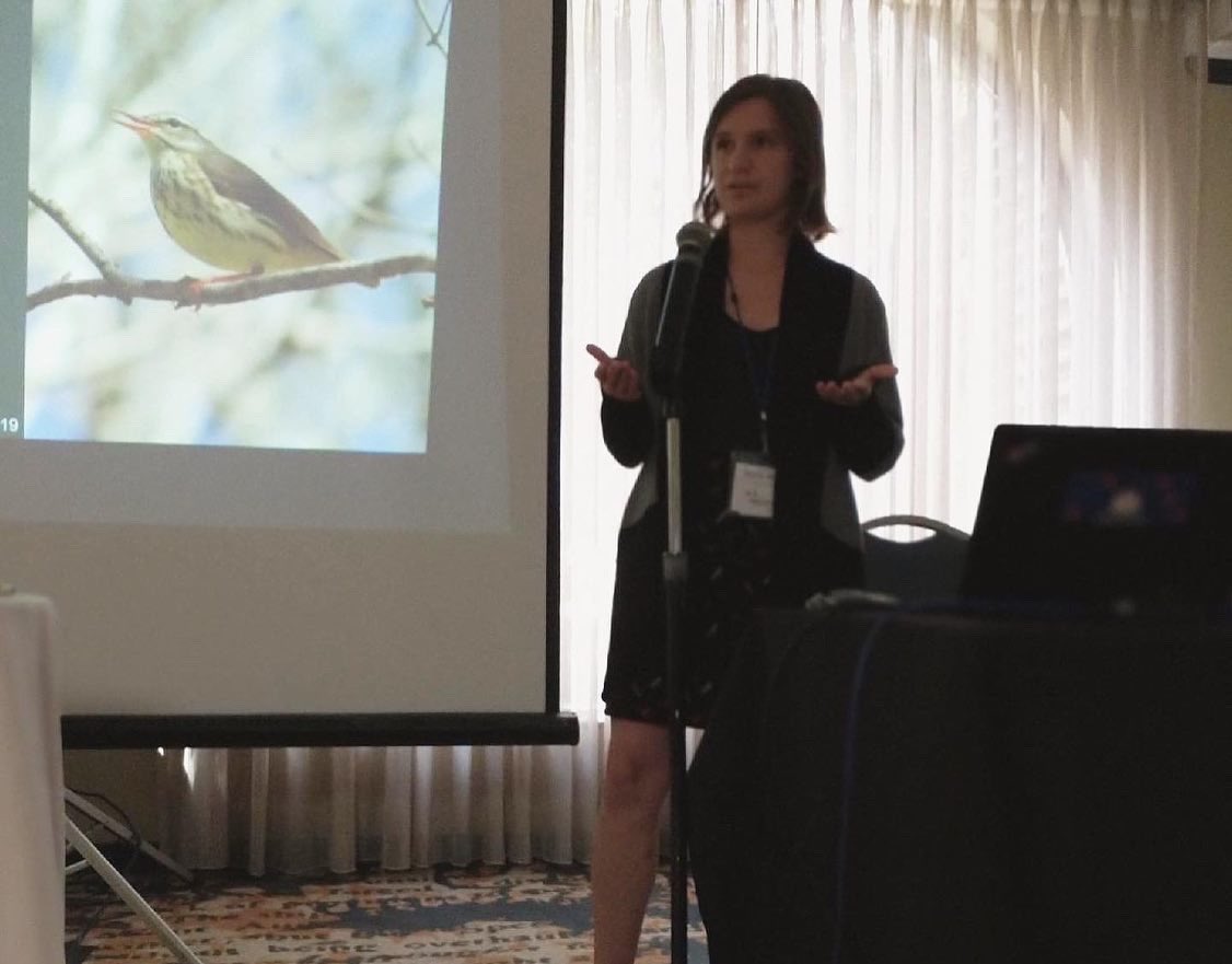 jatmasphere's tweet photo. I’m so happy I was able to present my thesis research at the Association of Field Ornithologists centennial conference today in Plymouth, MA! 

#afo100 #fieldornithology @FieldOrnith https://t.co/TyTbZVtgZI