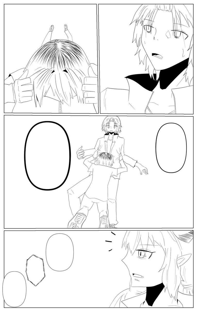最早何のネタかは言うまでもないけどちゃんと描き上げる気力もないので多分線画だけで終わる気がする(疲弊) 