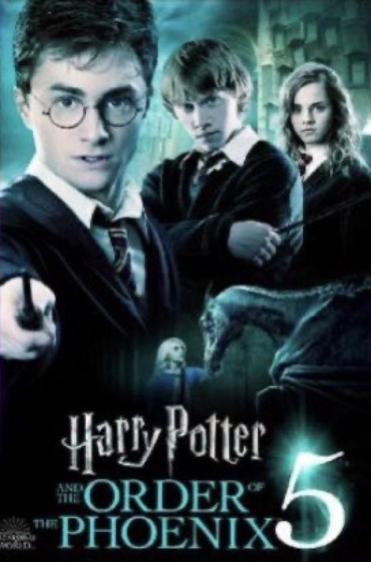 aesthetic stuff on Twitter "Harry Potter and The Order of The Phoenix