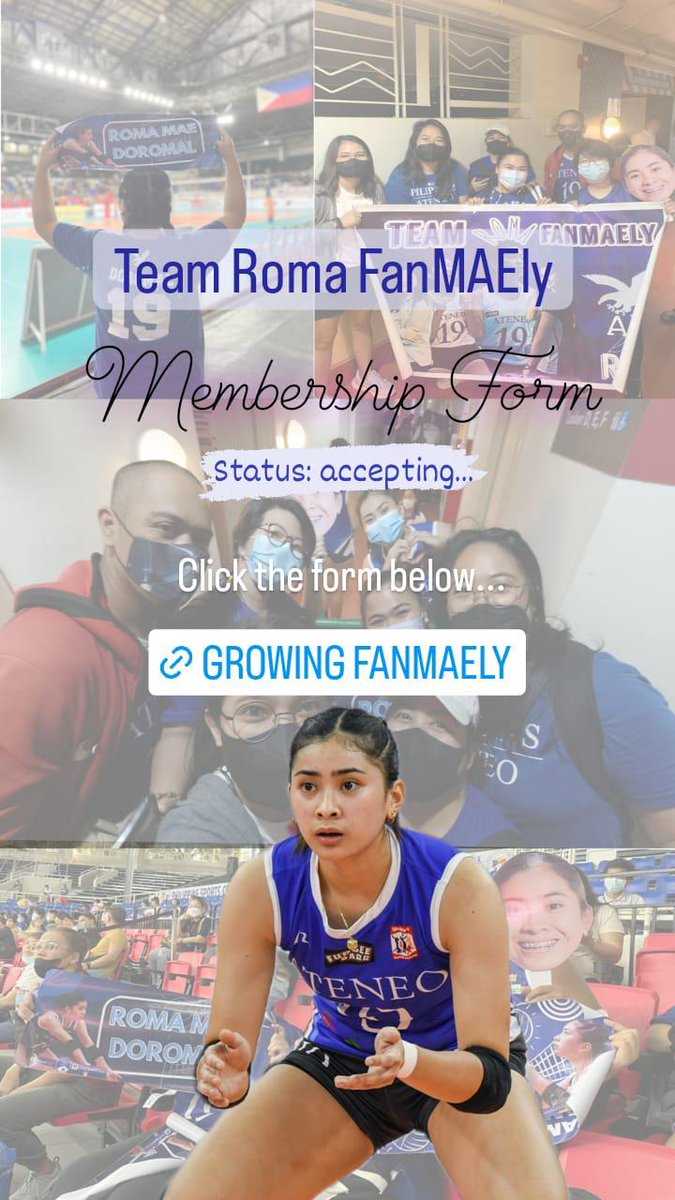 RMDfanMAEly's tweet photo. Do you want to be part of Team Roma FanMAEly? Join us now! ππ«Άπͺ
#AllForRMD π
π: https://t.co/uyzZNkZ6p2 https://t.co/0kU0b7GJYk