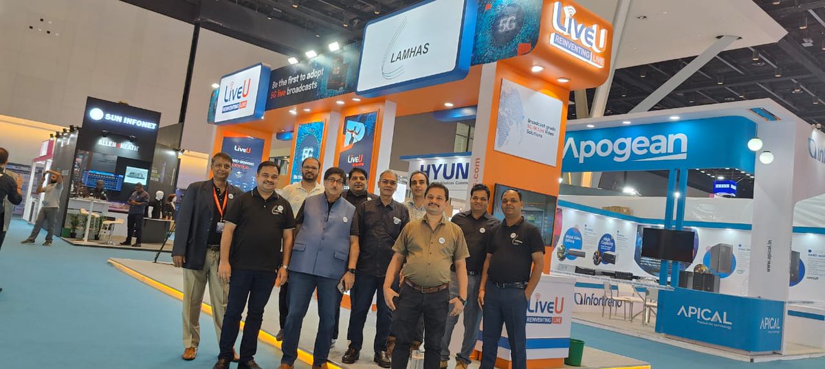 lamhassatellite's tweet photo. Day 3 of the #BroadcastIndiaShow – at Jio World Convention Centre.
#Lamhas #business #india #media #broadcasting #broadcast #productivity #mumbai #BIS2022 #BroadcastIndiaShow2022 #LiveU #Novelsat #Zixi #Hisky #flowics #Vu2Vu #blackbird #5G #satellite #lamhas #digital #cloud https://t.co/0V5S5OcFPy