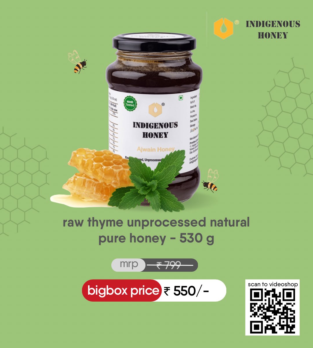 Bigboxapp's tweet photo. It's time for raw, unfiltered, unprocessed and unpasteurized organic 🍯
Shop indigenous honey now available on the BigBox app!!!

Link in bio!

#videocall  #bigboxindia #bigboxshopping #shopwithbigbox #sellonlinewithvideo #sellwithvideo #offers #videoshop #videoshopping https://t.co/tEL1NjR4Eb