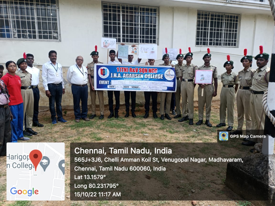 AlwynNewton's tweet photo. "Planting trees" 1(TN) R&amp;V SQN NCC conducted event regarding of Dr. A. P. J Abdul kalam's birthday, we the Ncc cadets plant 50 trees. 
@NCCdte_TNPAN
@HQ_DG_NCC https://t.co/p8dgU4W5wG