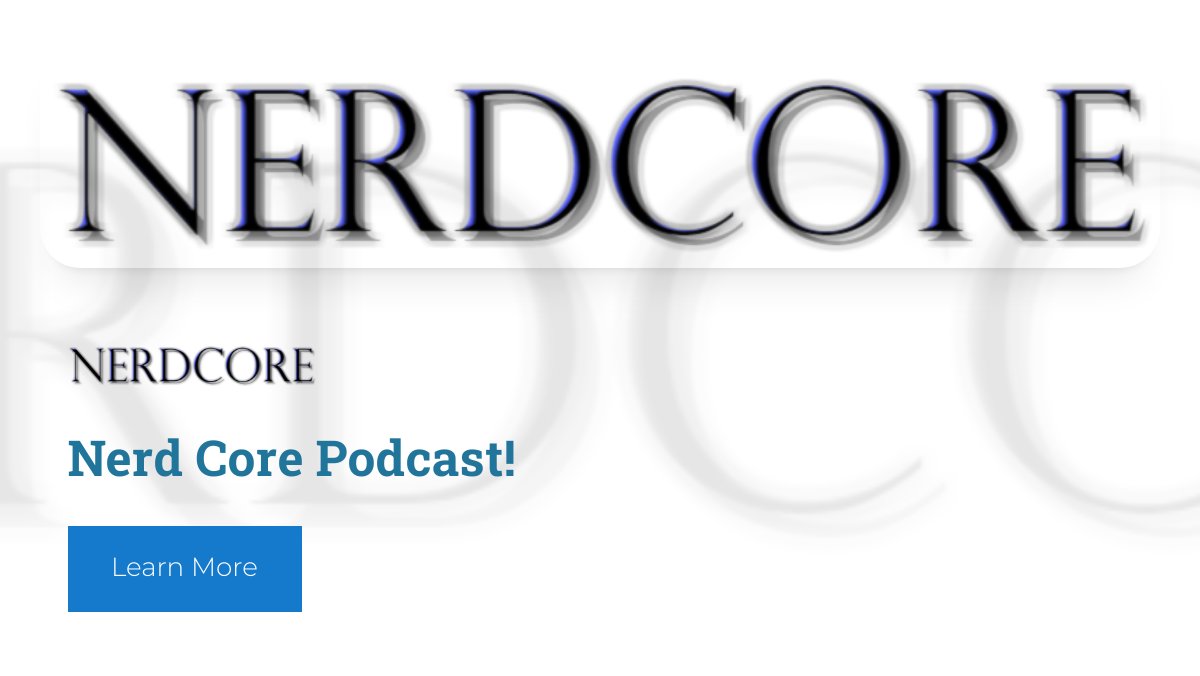 Nerdcore7's tweet photo. Make sure to tune in to the Nerd Core Podcast! https://t.co/LQPzXwz5gK