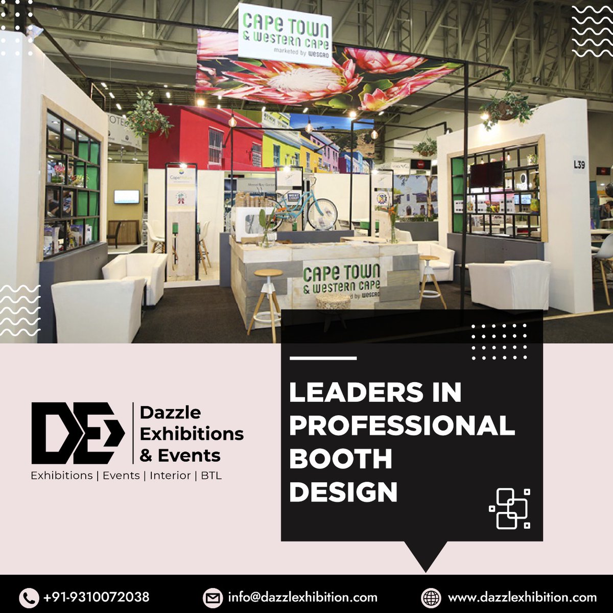 Dazzlexhibition's tweet photo. Dazzle take pride in partnering with their clients through every part of the design &amp; build process to create a completely customized experience
#professional #leaders #dazzleexhibitions #dazzleexhibitionsandevents #stalldesign #stallfabrication #boothdesigns
#services https://t.co/j2DGQWCPE3