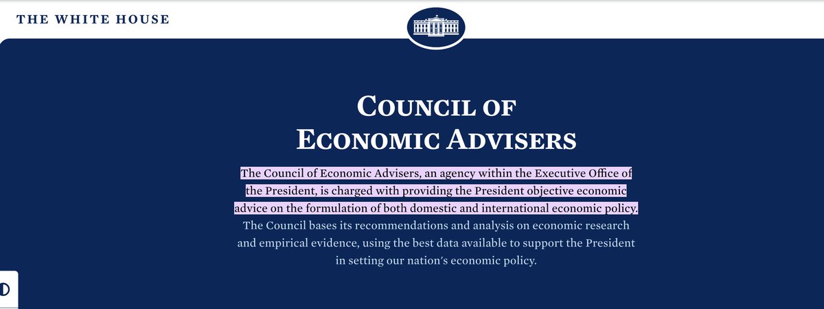 Council of Economic Advisors (CEA) is an Executive Agency, same as in US. The CEA, Office Fiscal Affairs and Budget and  Office of the National Security Advisor are part of our goal to fully operationize the presidential system
whitehouse.gov/cea/ x.com/MugambiNandi/s…