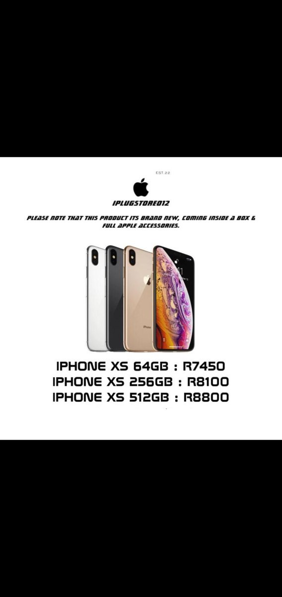 Brand New A grade IPhones at an affordable price,Comes with all Apple accessories.. We Diliver NationWide &amp; takes up to 3-5 working days.

W/A 0639925638 for orders and enquiries

#Billiato #Dischem #Areece #Lorch #Seemah