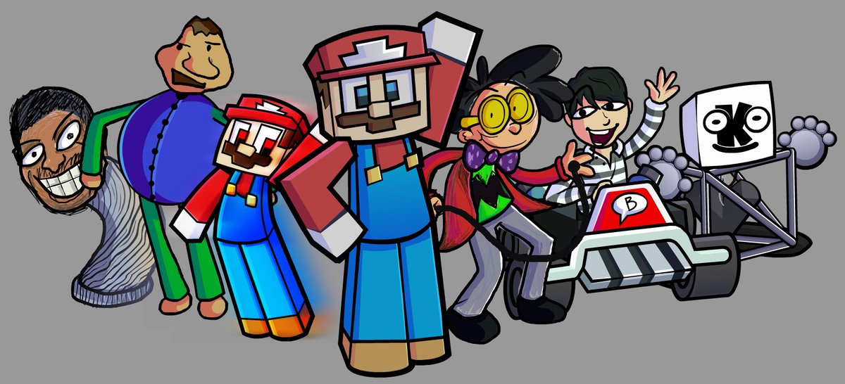 devianator404's tweet photo. baldi baisc minecraft marios? #AxlsBasics https://t.co/GPSNjGfcIw