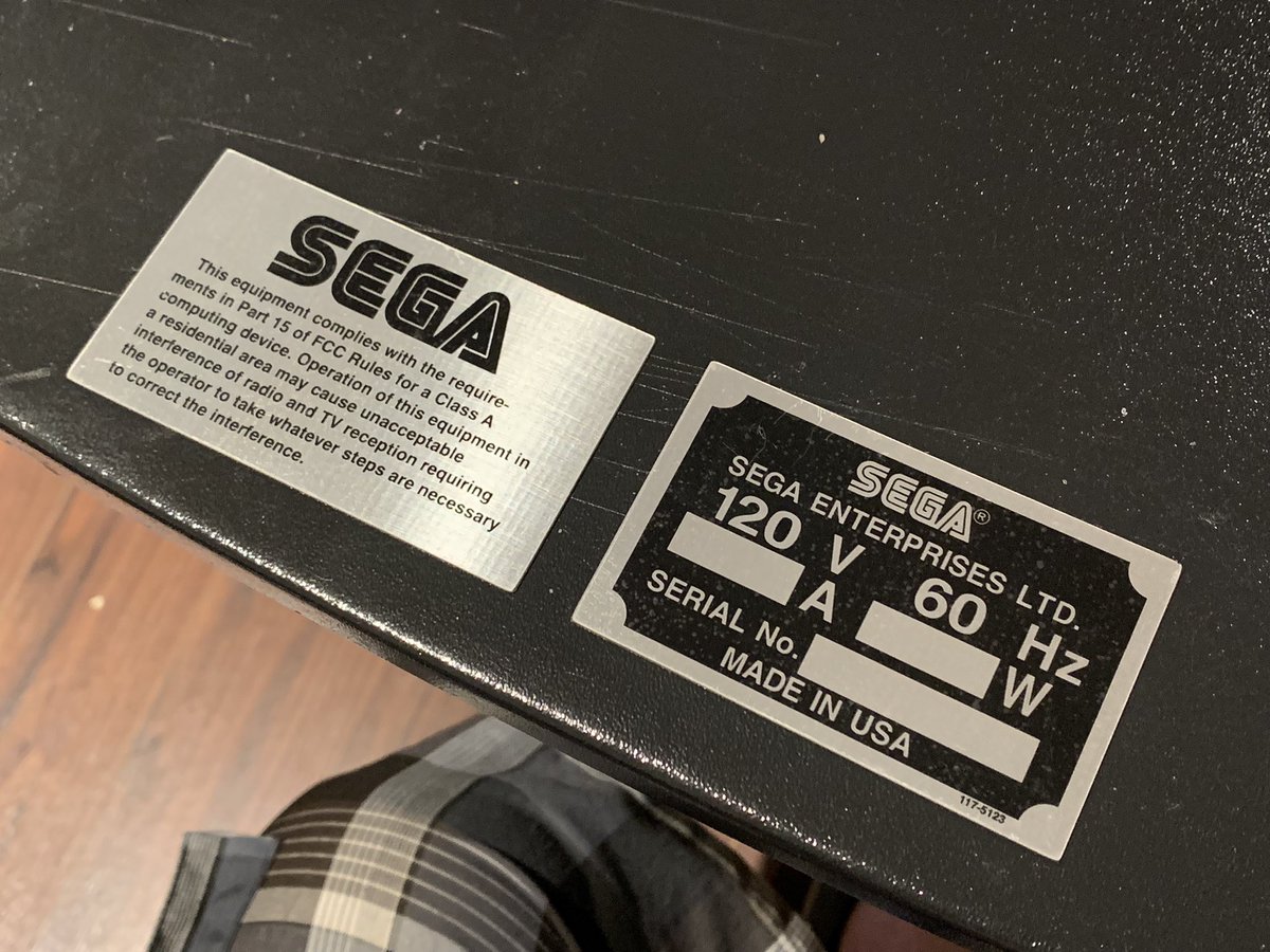 TimeTraveler30A's tweet photo. Day 38. A package was waiting for me: my new serial tags for my arcade cabinet, which is my very final piece to complete my restoration… 🤩

I will arrange to have numbers engraved on the right serial tag on Tuesday. Everything is all set for completion on the 25th… 🙏🤞😎😇👍 https://t.co/WxyantB2Vn