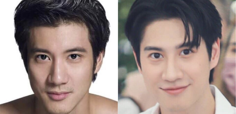OhmBrightPan's tweet photo. เทียบกันเลอ หวังลี่หง กับ #ไบร์ทรพีพงศ์

#brightrpp #หอมกลิ่นความรัก https://t.co/j8ABRbgC2S