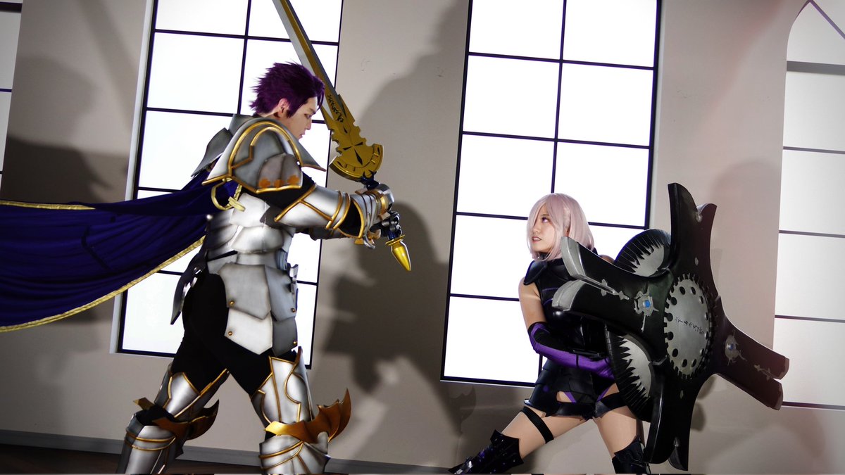 __minerva97's tweet photo. 【Fate/Grand Order】
"당신이 그러고도 아서왕이 가장 경애한 기사입니까!"
마슈 키리에라이트 -미네르바 @__minerva97
랜슬롯 - 라이헨님 @Raihen_cos
Photo by. 카군님 @Kakun88
#FateGrandOrder #FGO #lancelot #Mash #KnightsofRoundTable #페이트그랜드오더 #페그오 #랜슬롯 #마슈 https://t.co/ZxhDCPp6ST