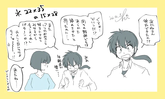 ⚠️22×35の15×28 