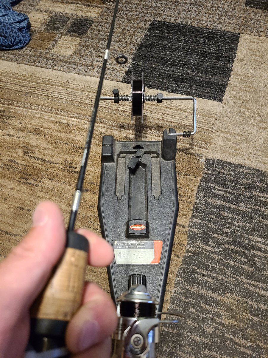 SFO303's tweet photo. Restringing the ice rods and stocking upthe tackle. Who is ready for some ice?
@DynamicLures #icerods #hdice #troutattack #microattack #resolutionline #icefishing #fishing #winterfishing https://t.co/OeLhlw3vov
